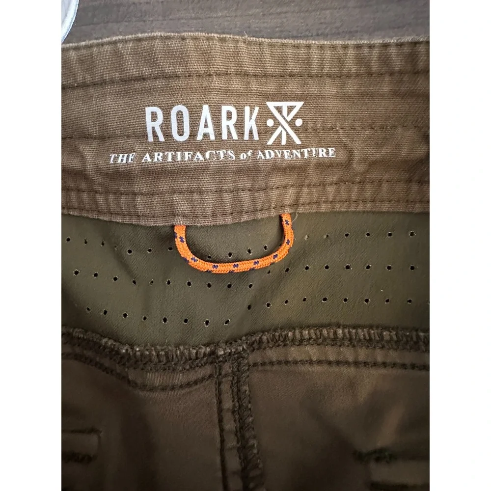 Roark Revival Layover Shorts Mens 30 Green Gorpcore Travel Hiking Utility‎